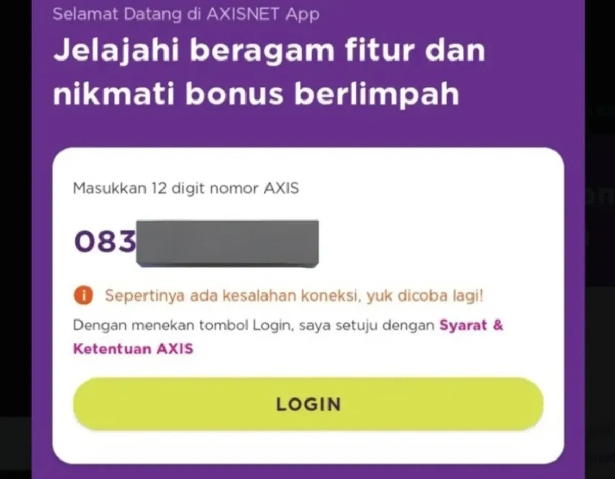 axisnet error, aplikasi axis down, gangguan layanan axis, livechat axisnet gagal, kuota axis gagal cek, solusi axisnet error, update aplikasi axis, kode dial axis, akses axis alternatif, kompensasi gangguan internet