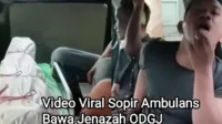 Sopir Ambulans Bikin Konten Bareng ODGJ, Viral Terus Kena Pecat!