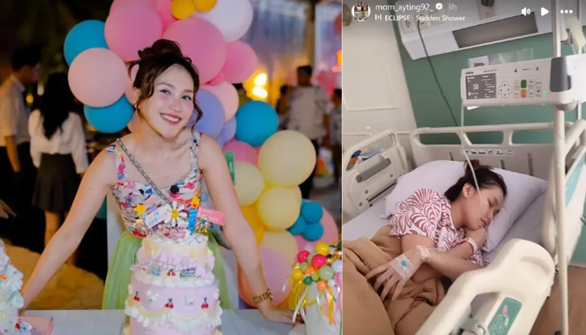 Ayu Ting Ting, ulang tahun ke-33, dilarikan ke rumah sakit, kondisi lemas, kelelahan berat, doa netizen, dukungan artis, Umi Kalsum, perayaan ultah, istirahat total