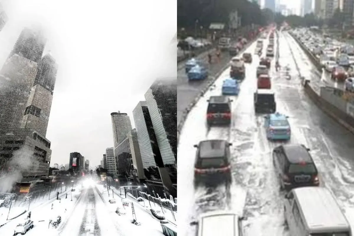 salju Jakarta hoaks, video AI salju, fenomena cuaca palsu, klarifikasi BMKG viral, salju filter TikTok