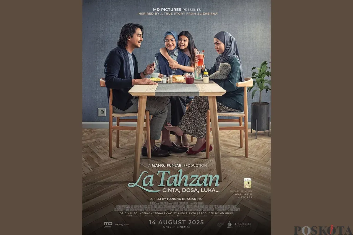 La Tahzan film, kisah nyata viral, Deva Mahenra selingkuh, Ariel Tatum pelakor, film Indonesia 2025, drama rumah tangga, TikTok Elizasifaa, pengasuh selingkuhan, Marshanda comeback, jadwal tayang La Tahzan
