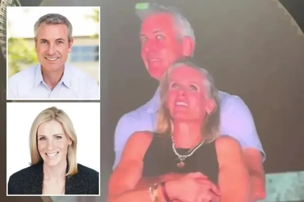 Andy Byron selingkuh, konser Coldplay viral, kiss cam drama, Kristin Cabot CHRO, Megan Kerrigan Byron, CEO Astronomer, skandal perselingkuhan, video viral konser, istri hapus akun, HRD dan CEO