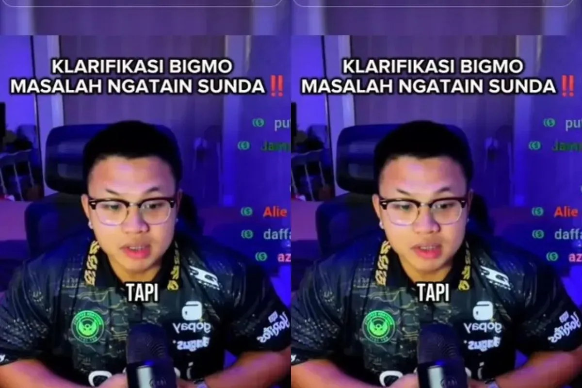 Bigmo viral, ucapan kontroversial, orang Sunda, video klarifikasi, netizen geram, minta maaf, pengalaman pribadi, love Sunda, trauma emosional, Tasikmalaya connection, netizen terbagi
