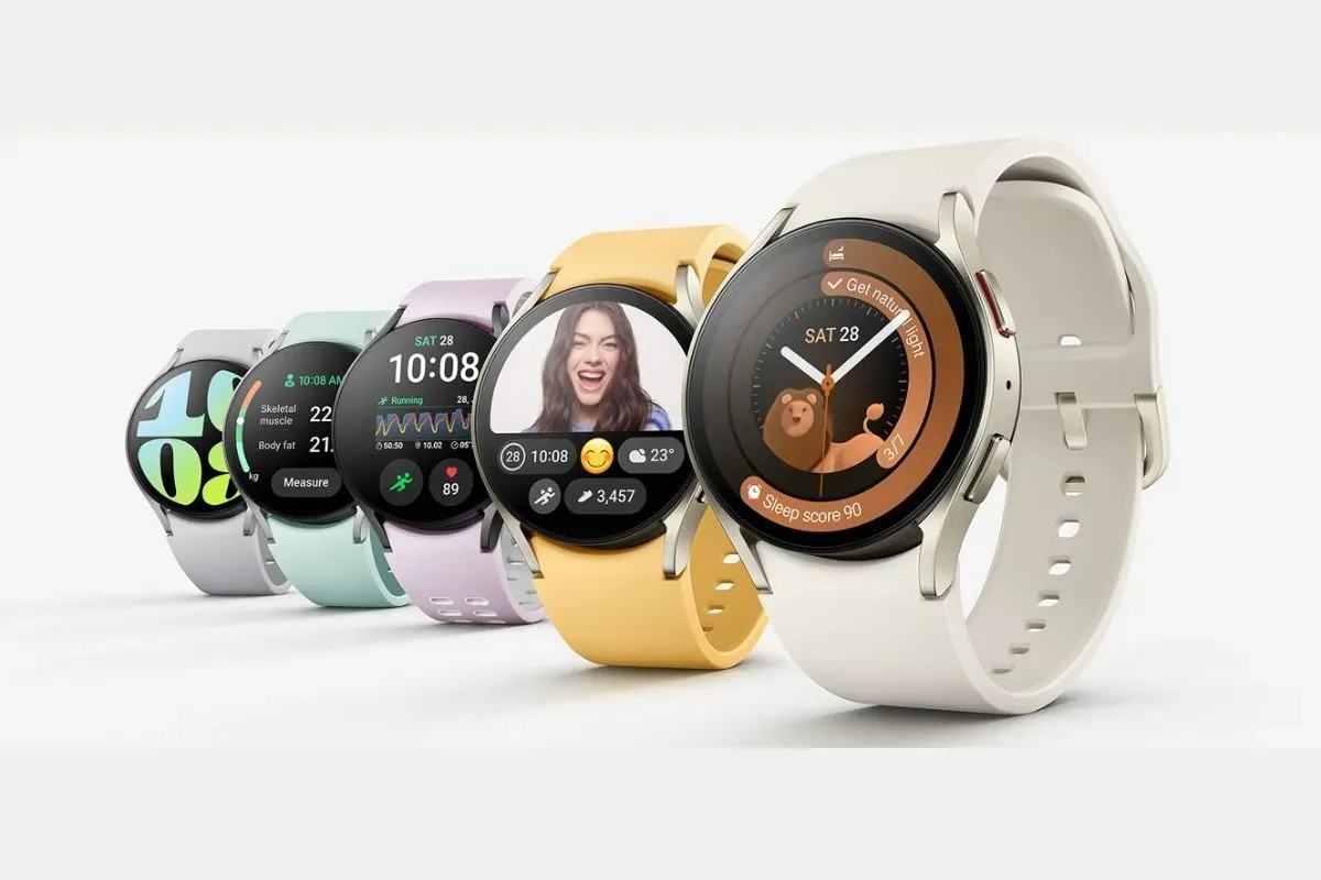 samsunggalaxywatch6 smartwatch murah, fitur lengkap, baterai tahan, tracking kesehatan, eSIM smartwatch, smartwatch iPhone, smartwatch Android, olahraga outdoor, layar AMOLED, harga terjangkau