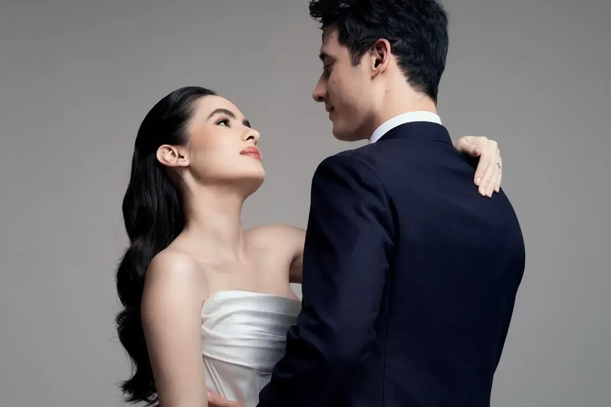 Steffi Zamora, Nino Fernandez, beda usia 17 tahun, unggahan pernikahan, selebriti muda, kabar nikah, aktris Indonesia