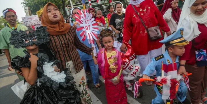 acara gratis, HUT RI 80, Jakarta light festival, pawai kemerdekaan, pesta rakyat, Monas Jakarta, Kota Tua, 17 Agustus