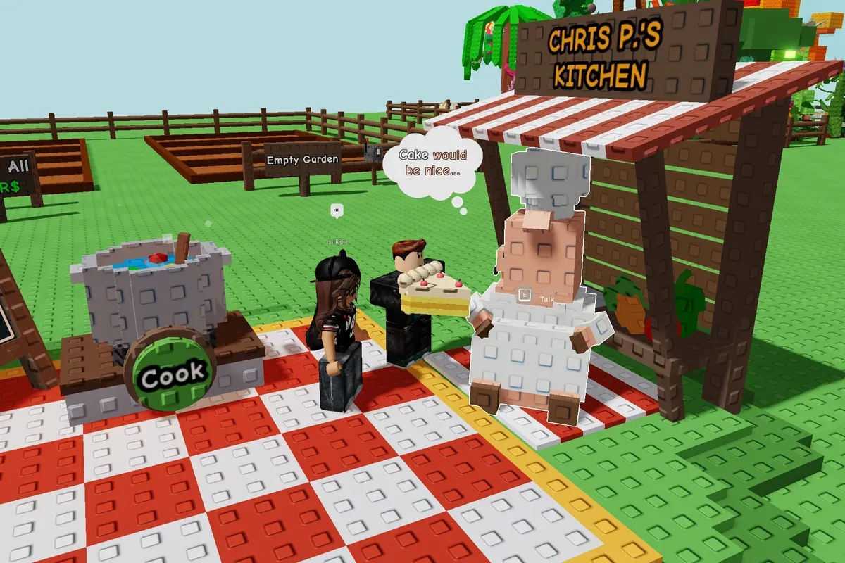 Cooking Event Roblox, resep masakan Grow a Garden, hadiah eksklusif Roblox, bahan masakan, resep high rank, tips main Roblox, event spesial