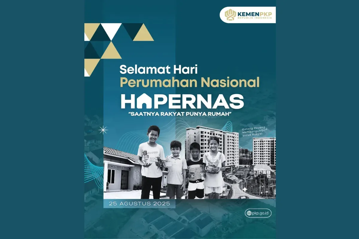 rumah subsidi, hari perumahan, Hapernas 2025, renovasi rumah, program BSPS, KUR perumahan, Menteri Ara, Bung Hatta