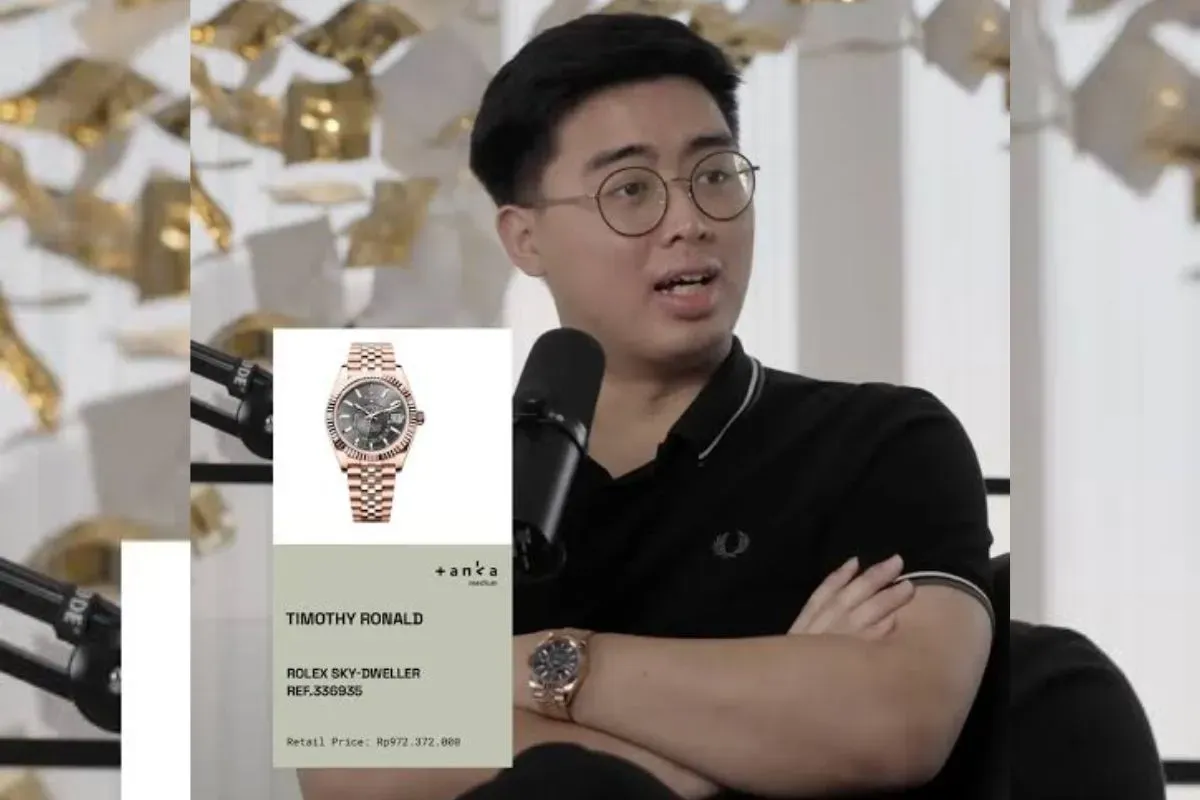 Timothy Ronald, koleksi jam tangan, arloji mewah, Rolex Submariner, Patek Philippe, Casio F-91W, jam tangan murah, jam sebagai investasi, nilai emosional, gaya hidup investor