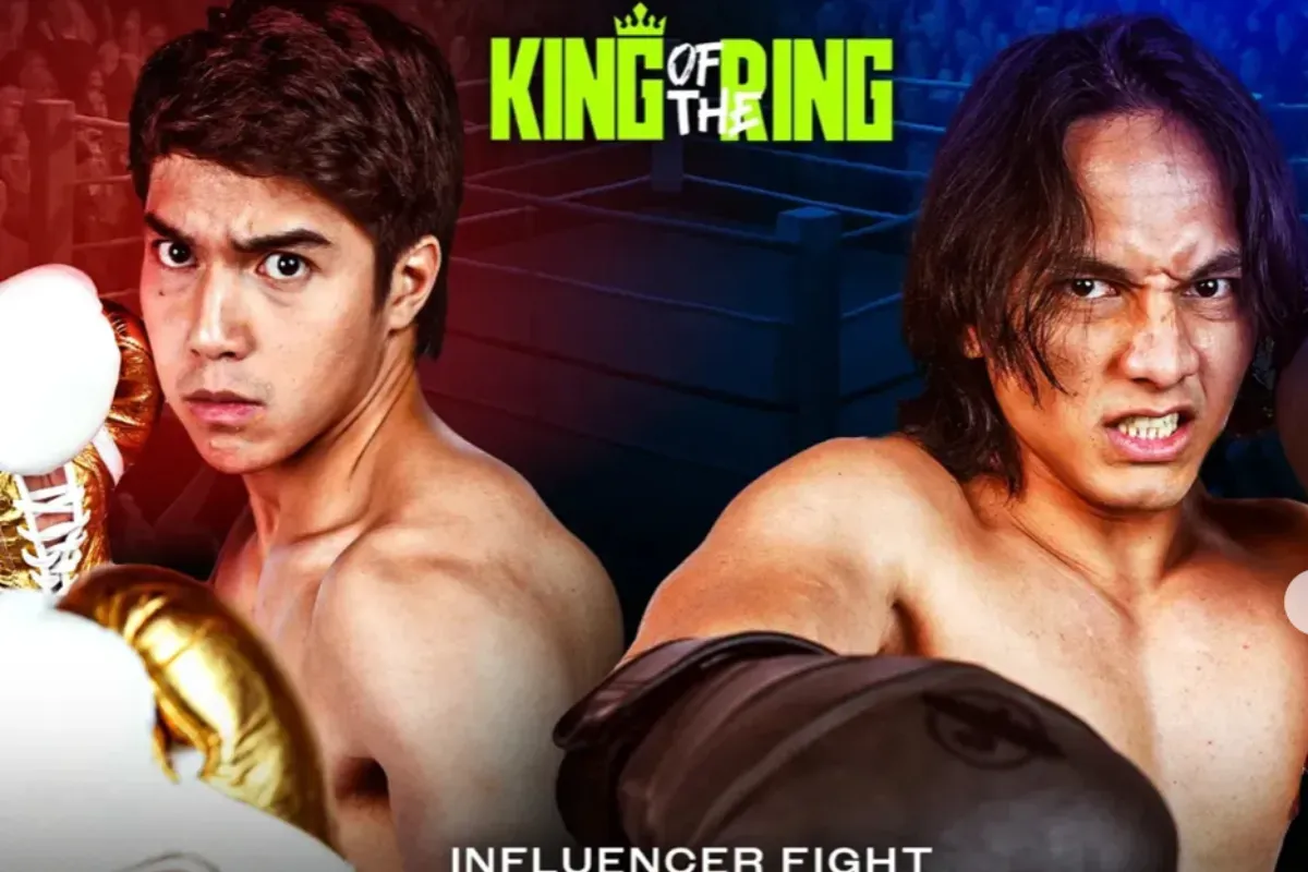 el rumi, jefri nichol, superstars knockout, rematch tinju, sabuk icb, pertarungan selebriti, live streaming vidio, main fight, laga panas, duel sengit