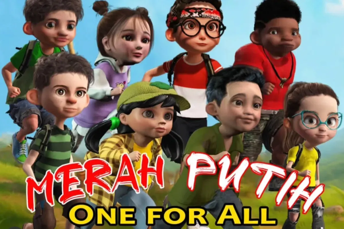 Merah Putih, One For All, film animasi, bioskop XXI, Sam’s Studios, jadwal tayang, film Indonesia, bendera pusaka, Tim Merah Putih, sinopsis film