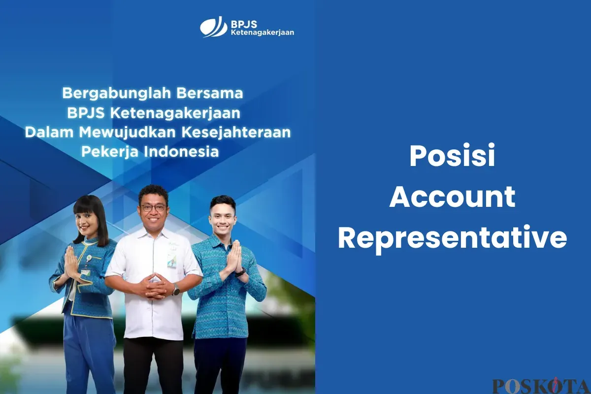 bpjs ketenagakerjaan, lowongan kerja 2025, account representative, loker fresh graduate, rekrutmen bpjs, karier anak muda