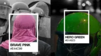 brave pink, hero green, tren sosmed, foto profil, solidaritas netizen