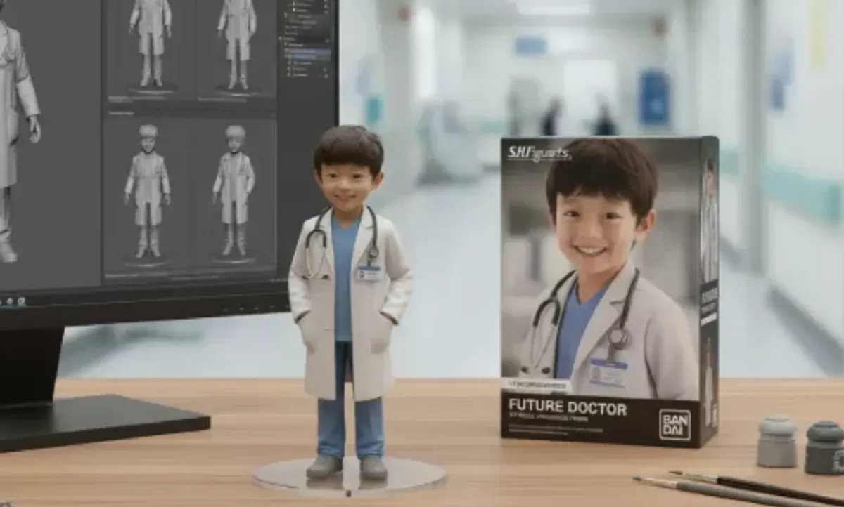 foto ai miniatur, tren ai, imarena ai, google gemini, action figure digital, edit foto ai, budaya visual