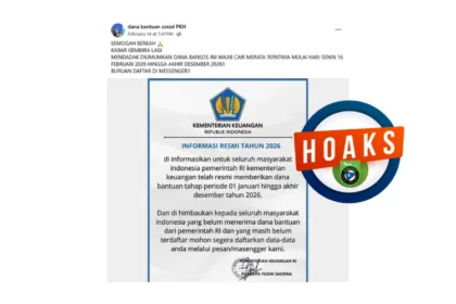 2026, bansos, bantuan, blt, cair, hoaks, Kemenkeu, kesra, Pemerintah, Pencairan