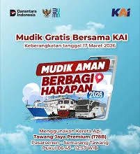 2026, Access, cara, daftar, gratis, jadwal, KAI, Keberangkatan, Kuota, mudik, syarat