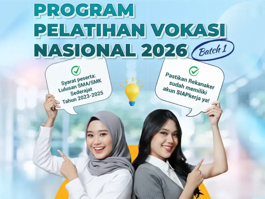 Bersubsidi, DIBUKA, Lulusan, nasional, Pelatihan, Pemerintah, Pendaftaran, program, SMA, SMK, Vokasi