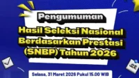 3324523424 2026, Hasil, lulus, nasional, Prestasi, seleksi, SNBP, Ujian