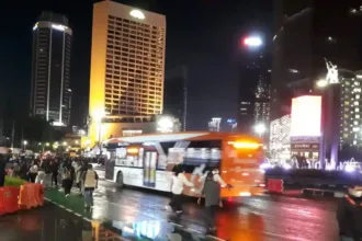 1447 H, Car Free Night, CFN, Idulfitri, Jakarta, jalan, lebaran, MH Thamrin, Sudirman