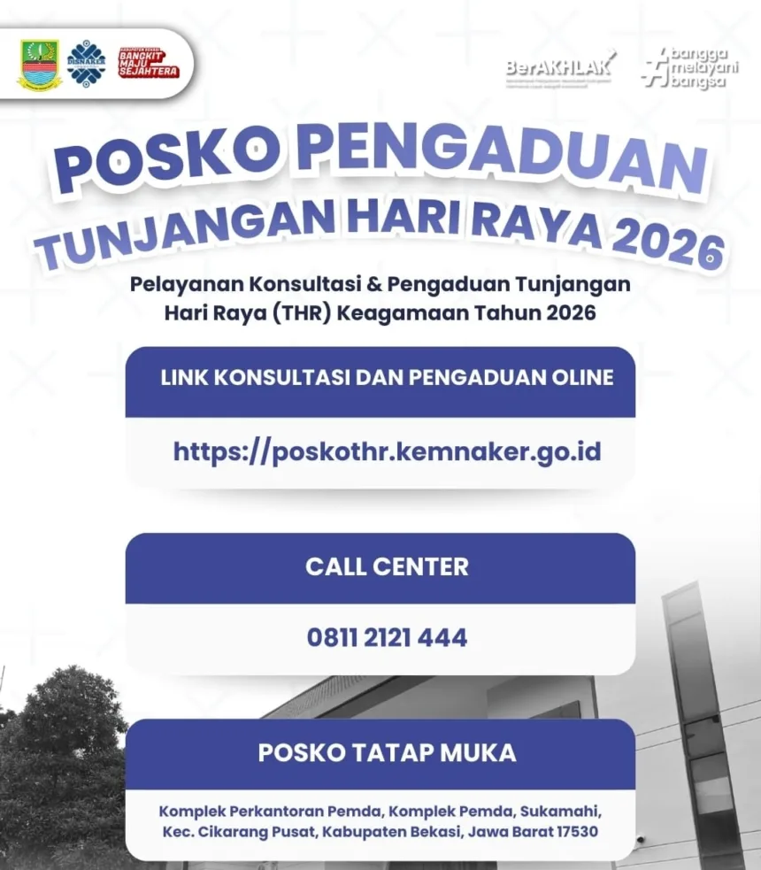 2026, cair, Gaji, Kemnaker, lebaran, link, pengaduan, Posko, resmi, THR