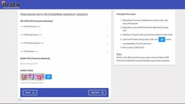 bansos, bantuan, blt, BPNT, cair, cara, cek, desil, DTKS, jadwal, Kemensos, kesra, KPM, ktp, nik, Pangan, Penerima, PKH, Tanda, tunai