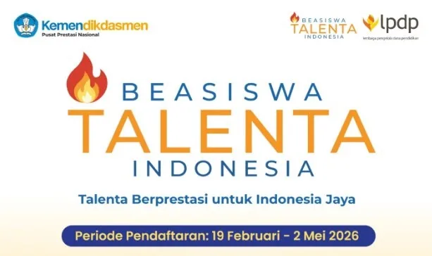 2026, Beasiswa, daftar, Indonesia, Talenta, Tutup