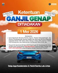 1 Mei 2026, Buruh, gage, Ganjil, Genap, Hari, Jakarta, Peringatan