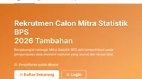 2026, bps, digital, ekonomi, Mitra, nasional, Pendaftaran, pendataan, Sensus, Statistik