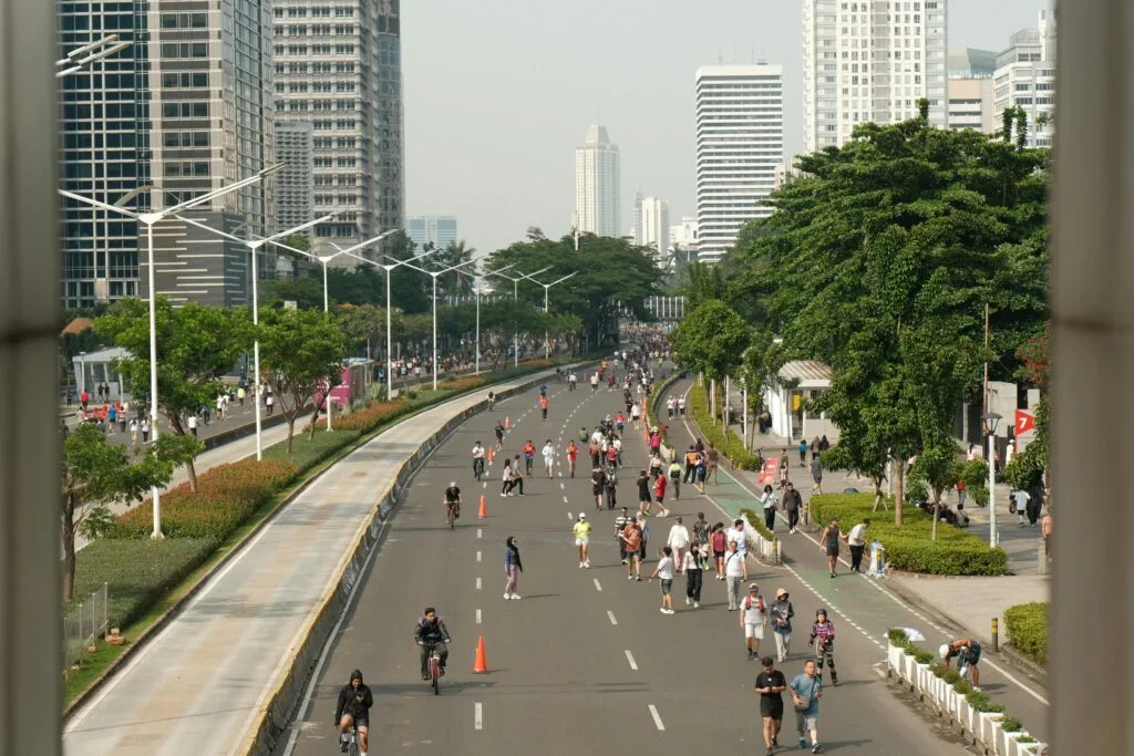Area, Baru, CFD, Jakarta, Jam, Kegiatan, Pagi, Perluasan, Rasuna Said