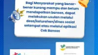 bansos, bantuan, blt, BPNT, cair, cara, cek, desil, DTKS, jadwal, Kemensos, kesra, KPM, ktp, nik, Pangan, Penerima, PKH, Sembako, Tanda, tunai