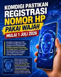 Aturan, Baru, hp, Nomor, Scan, Wajah, Wajib