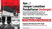 17 Agustus 2026, cara, daftar, HUT RI, Istana, ke-81, Upacara