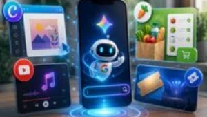 AI, canva, Google, Instacart, Music, PINTAR, Praktis, Search, YouTube