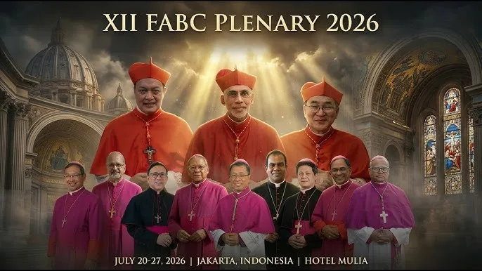 dsfwg 2026, Asia, Assembly, FABC, Federation of Asian Bishops' Conferences, Gereja, Jakarta, Jembatan, Katolik, KWI, Membangun, Misi, persaudaraan, Pertemuan, Plenary, Pusat, Uskup, Waligereja, XII