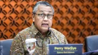 bank, BI, Destry Damayanti, Gubernur, Indonesia, Mundur, Pejabat, Perry Warjiyo, resmi, Sementara
