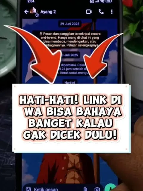 Aman, Asupan, Benar, cara, Cari, link, Saluran, wa, whatsapp