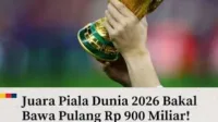 2026, Bonus, Dunia, Fantastis, Hadiah, Juara, Peserta, Piala, Spanyol