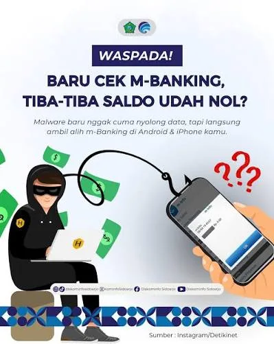 Android, aplikasi, Cek d, Dibobol, hapus, hp, M-Banking