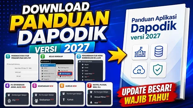 sddefault 2027, Baru, BOSP, cara, Dapodik, install, isi, Operator, Sarpras, Sekolah, Status, Update