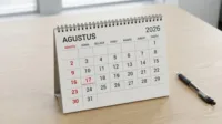 65968-kalender-agustus-2026-gemini-ai 17 Agustus, bendera, bersama, cuti, HUT RI, ide, Kemerdekaan, Libur, Lomba, seru, Tanggal Merah, Ucapan, unik, Upacara
