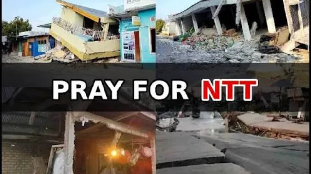 7, flores, Gempa, Jiwa, korban, M7, Mengungsi, ntt, warga