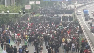 3 Agustus 2026, Alternatif, Demo, Dua, hari ini, Jakarta, jalur, pengendara, Titik