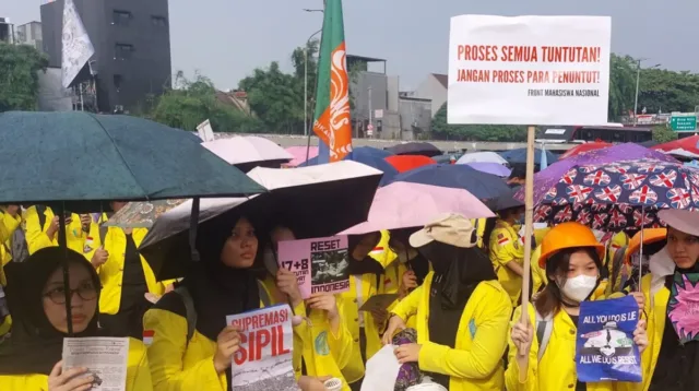 18 Agustus 2026, BEM, Bundaran, CCTV, Demo, HI, Jakarta, Kondisi, Live, UI