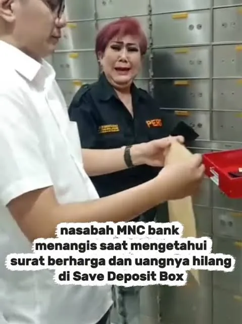 bank, Box, isi, MNC, Nasabah, Rekaman, Safety, video, Viral
