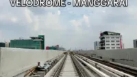 vfsb integrasi, Jakarta, Kelapa Gading, LRT, Manggarai, stasiun, tempuh, Transportasi, umum, Waktu