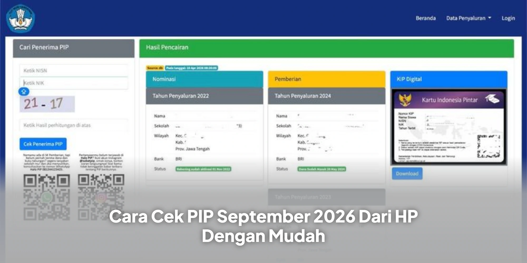 cara-cek-pip-september-2026-dari-hp-dengan-mudah-1 2026, Anak, bansos, bantuan, cair, cara, cek, Dana, jalur, Kemdikbud, Kemendikdasmen, KIP, Kuliah, Login, Mandiri, panduan, PIP, pip.dikdasmen.go.id, Sekolah, SiPintar, Tahap