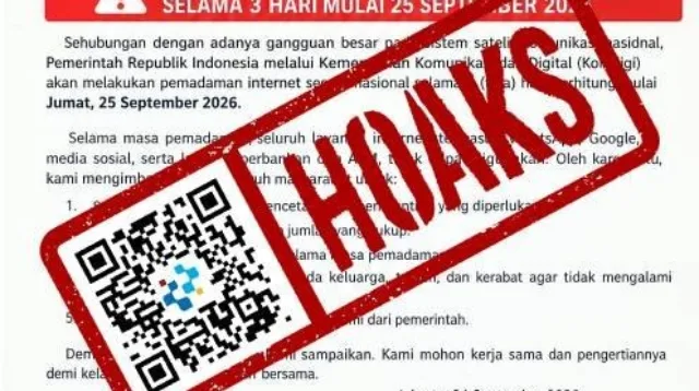 Indonesia, internet, Komdigi, komunikasi, mati, Online, padam