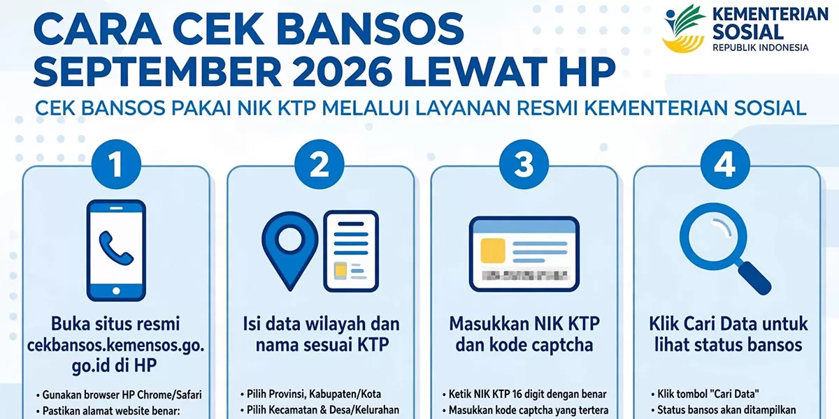 bansos, bantuan, blt, BPNT, cair, cara, cek, desil, DTKS, DTSEN, jadwal, Kemensos, kesra, KPM, ktp, nik, Pangan, Penerima, Perlinsos, PKH, Sembako, Tanda, tunai