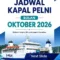 Dobonsolo, Dorolonda, jadwal, Kapal, Labobar, Oktober 2026, Pelni, Tidar